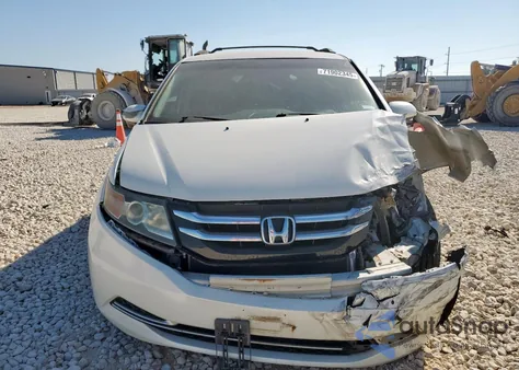 2014 Honda Odyssey Ex из США, поврежденный, VIN 5FNRL5H45EB131100